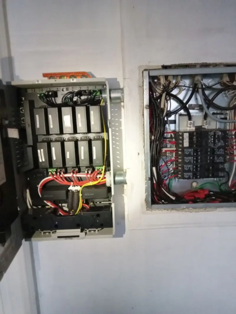 Electrical panel upgrade completed for Ring Doorbell Installation in Daphne